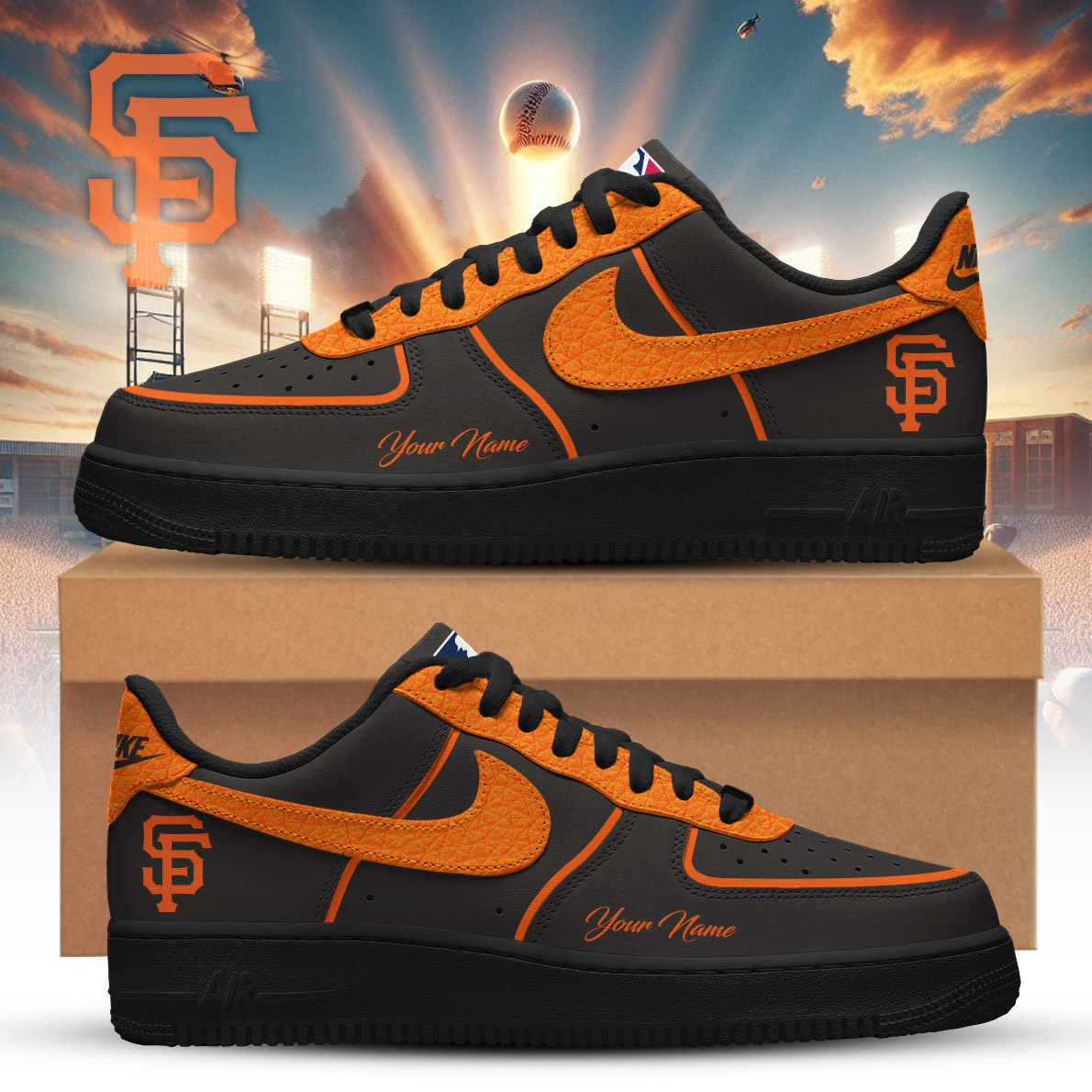 SFG x MLB Premium Air Force 1 Orchard DDT CTND