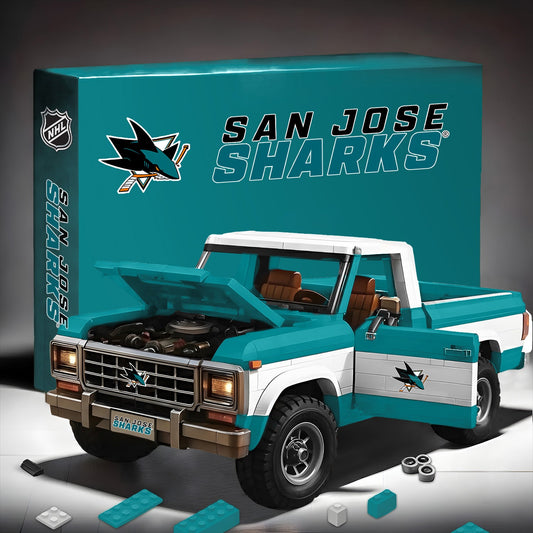 SJS x NHL 3D ford F150 buiding block Toy Set NDT LVH