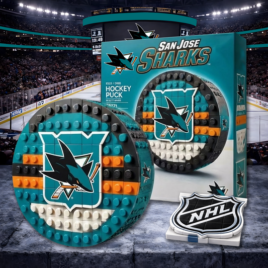 SJS X NHL Hockey Game Building Blocks NHT NAK