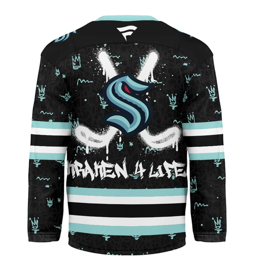 SK Premium NHL Graffiti My Team 4 Life Hockey Jersey DDT NTL