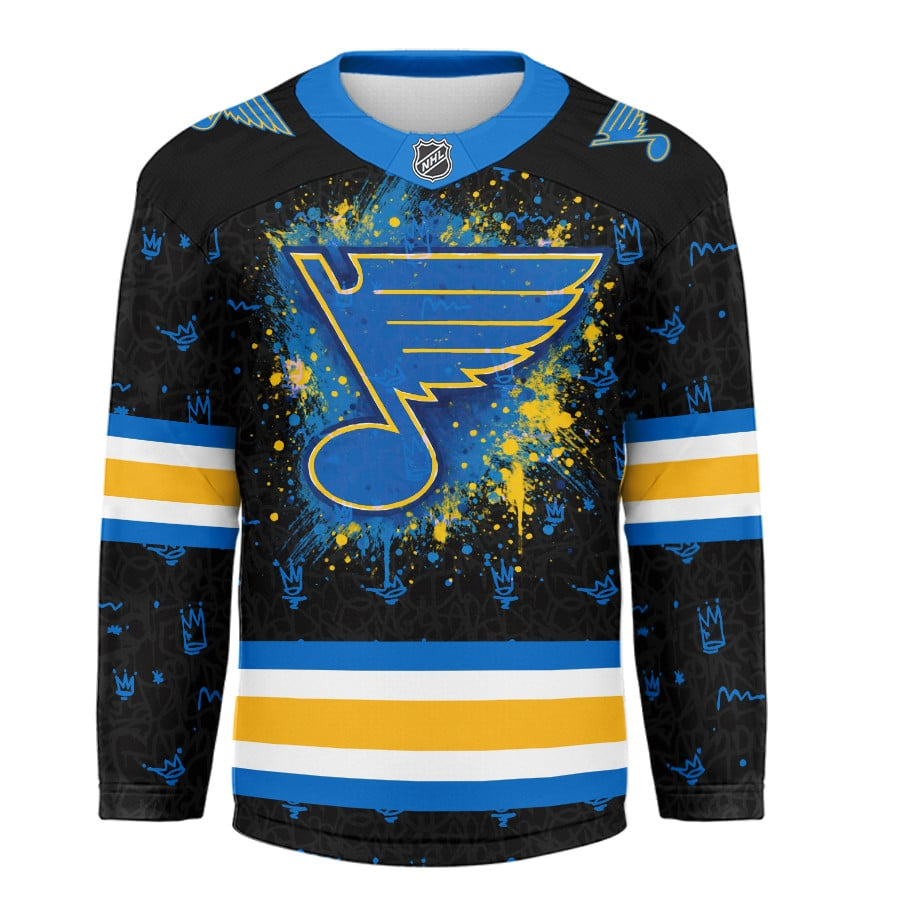 SLB Premium NHL Graffiti My Team 4 Life Hockey Jersey DDT NTL