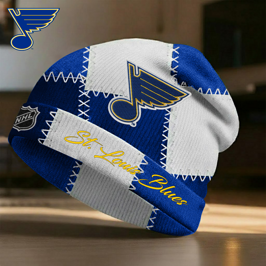 SLB X Premium NHL Vintage Patchwork Beanie Hat V1 NAK NHT