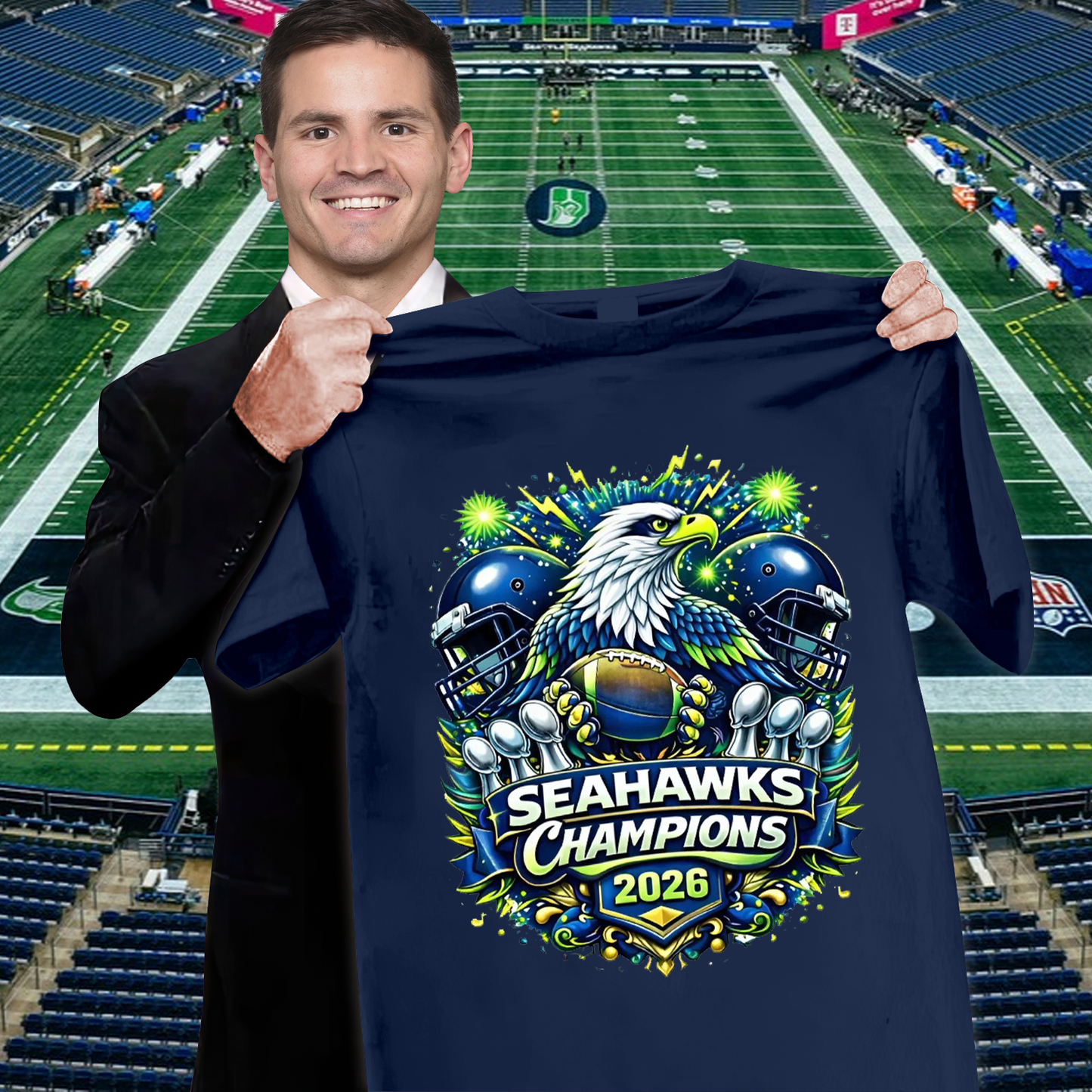 SS Super Bowl LX Champions V3 Shirt DDT  NTL