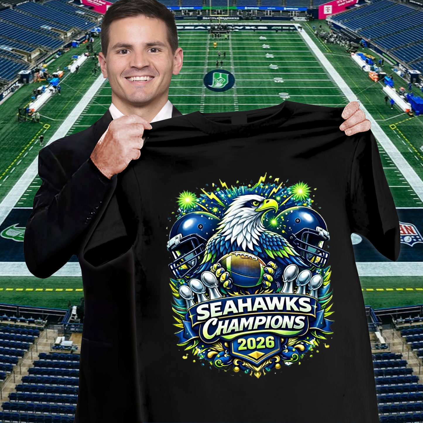 SS Super Bowl LX Champions V3 Shirt DDT  NTL