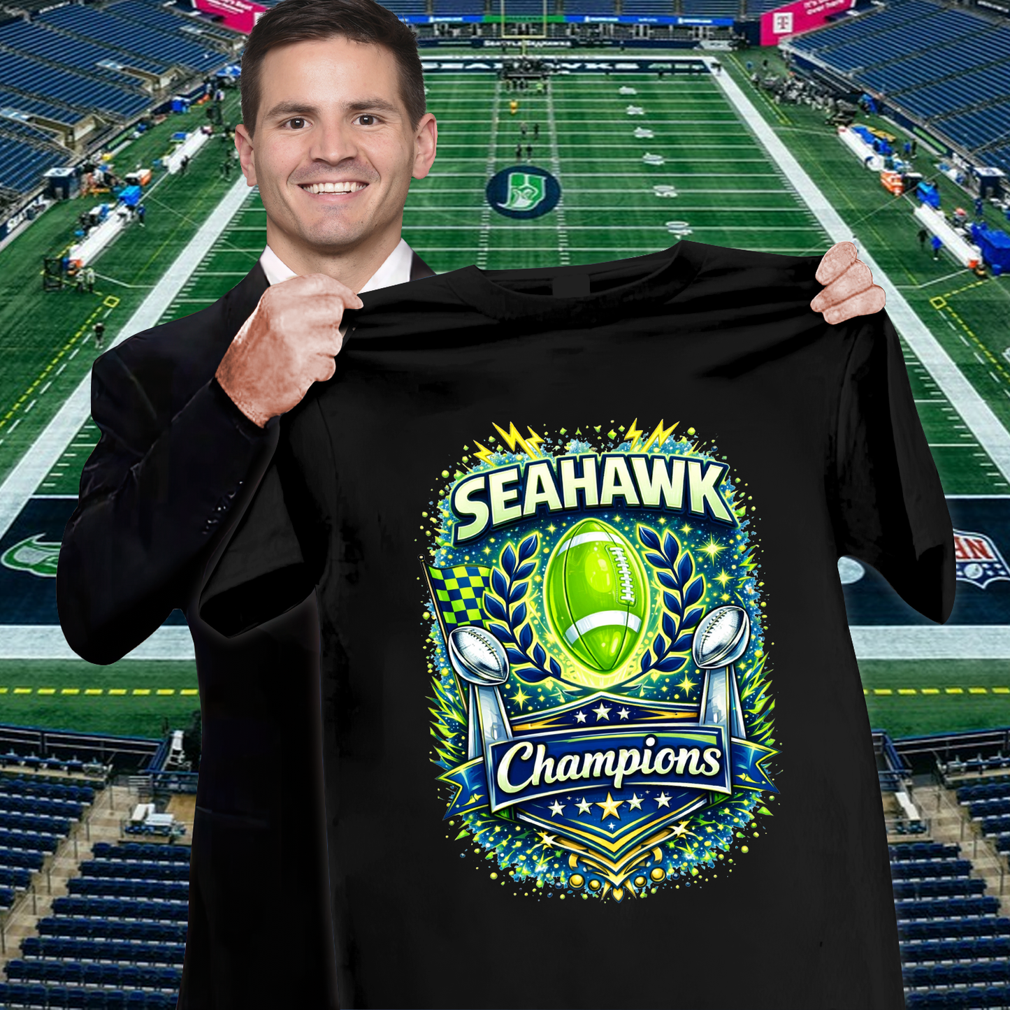 SS Super Bowl LX Champions V5 Shirt DDT  NTL