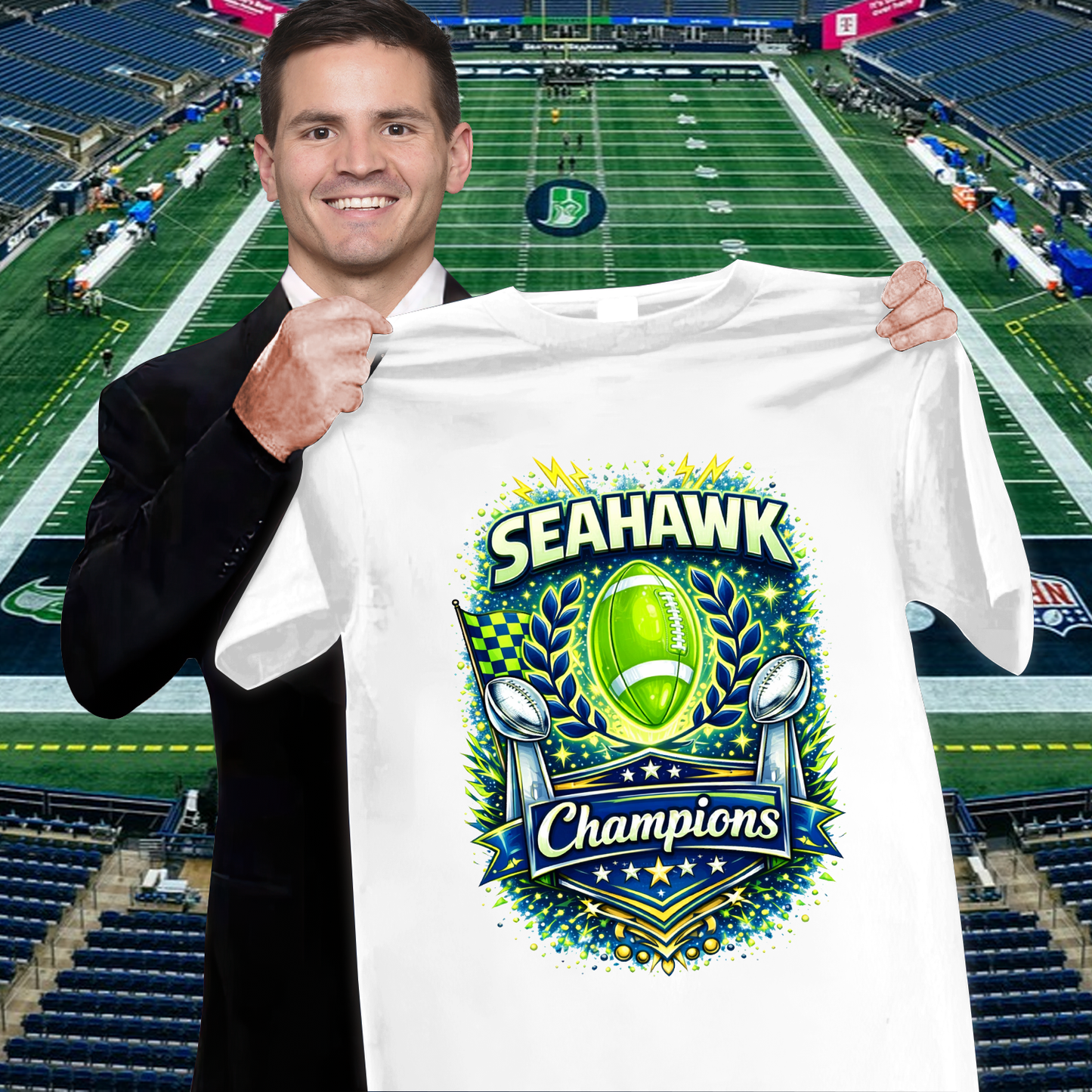 SS Super Bowl LX Champions V5 Shirt DDT  NTL