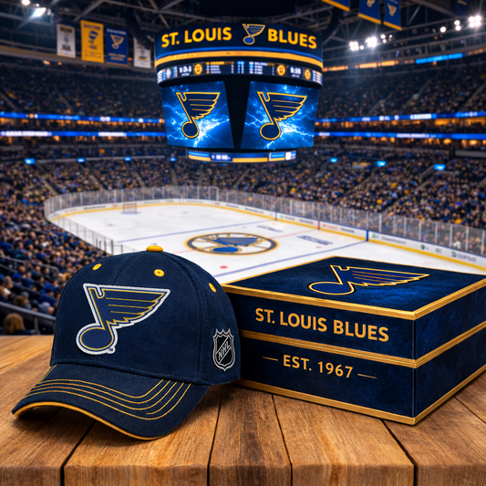 STL x NHL Classic Fan Snapback Hat NAK NHT