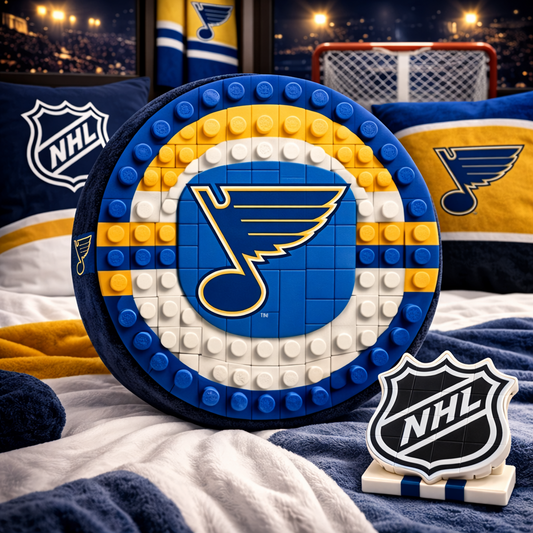STL x NHL Hockey Logo Plush Pillow NAK NHT