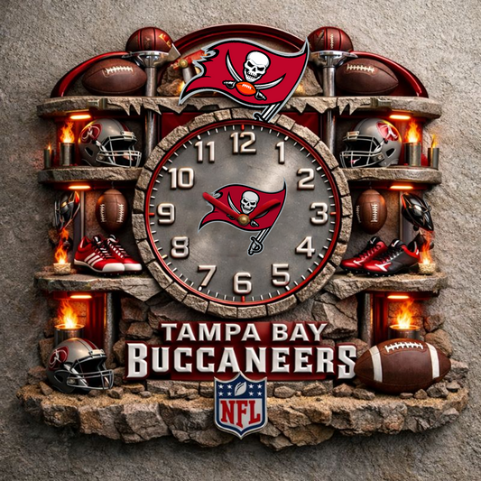 TB X NFL Master Arena Clock NAK NHT