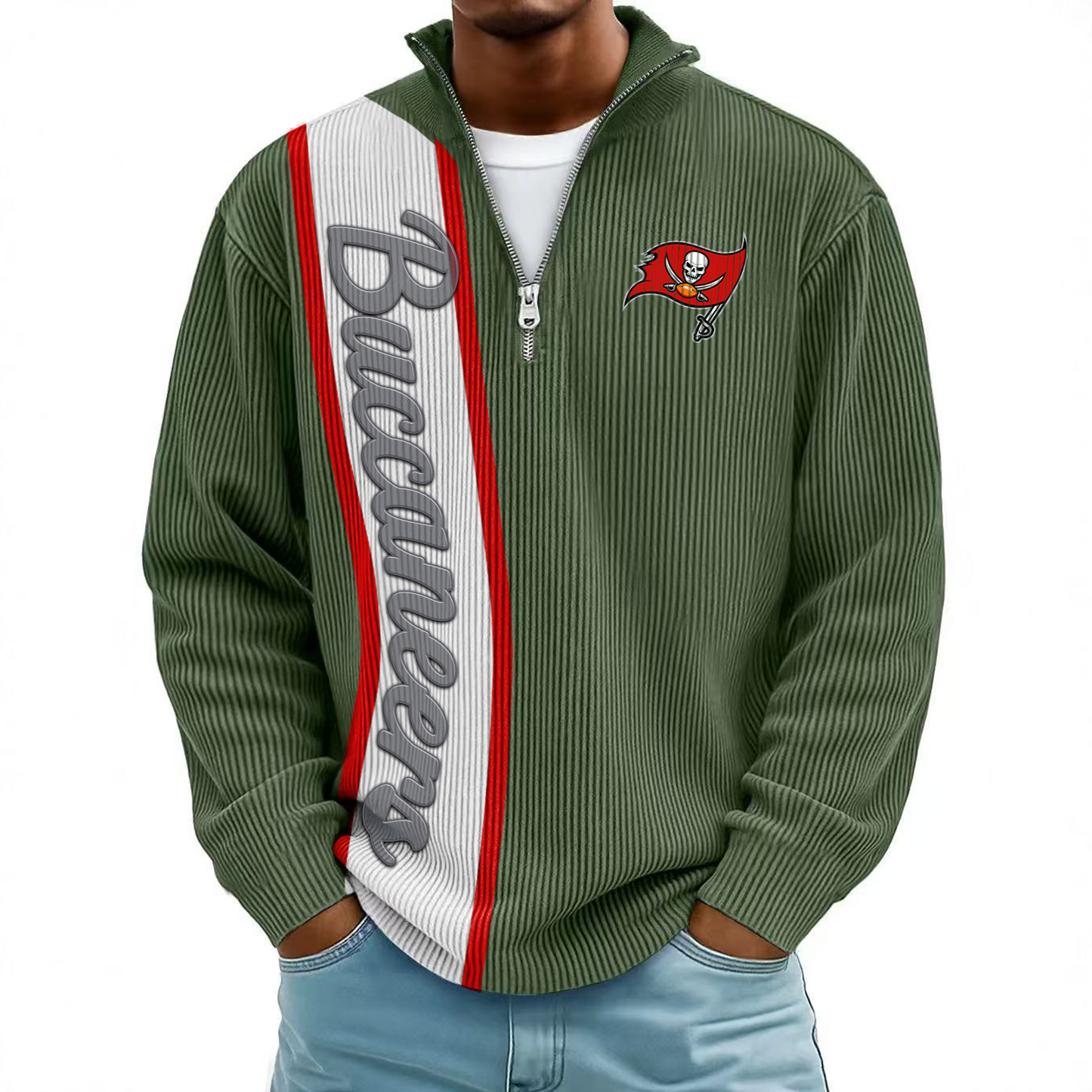 TB x NFL Mokaloha Men's Waffle Henley Shirts DATND TANTD