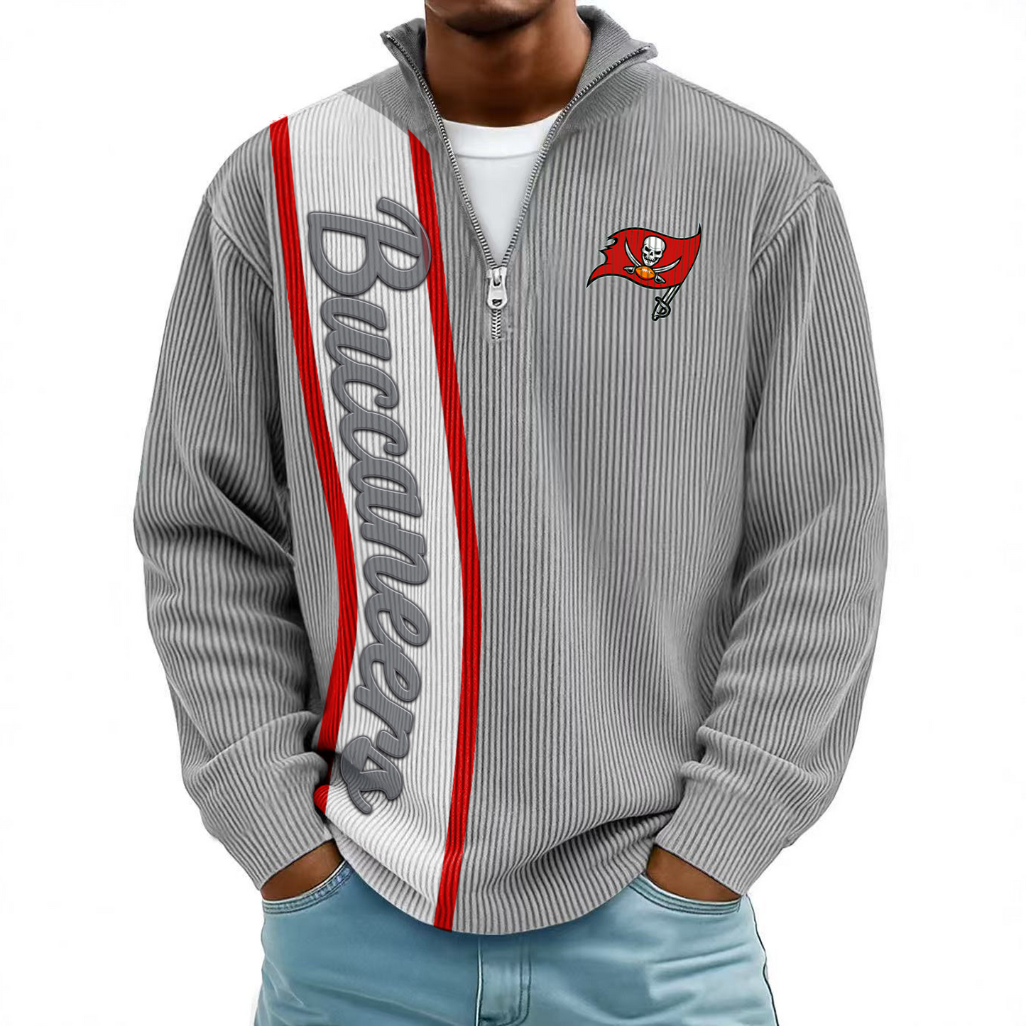 TB x NFL Mokaloha Men's Waffle Henley Shirts DATND TANTD