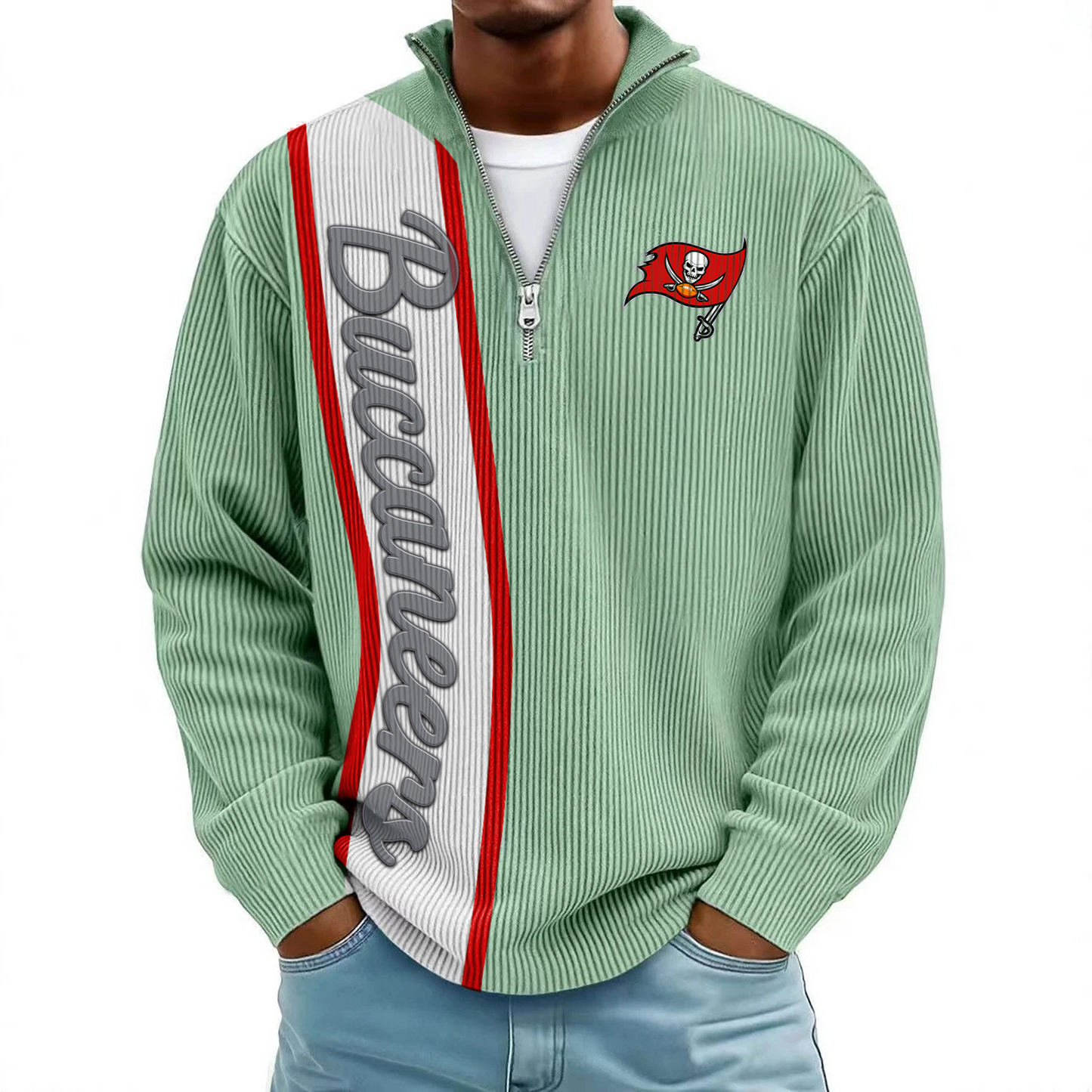 TB x NFL Mokaloha Men's Waffle Henley Shirts DATND TANTD