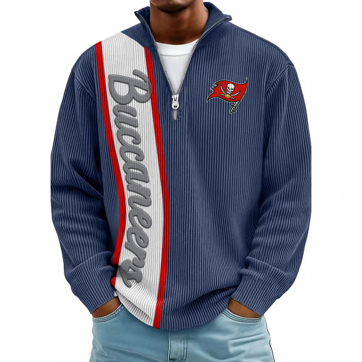 TB x NFL Mokaloha Men's Waffle Henley Shirts DATND TANTD