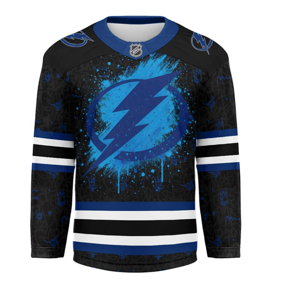 TBL Premium NHL Graffiti My Team 4 Life Hockey Jersey DDT NTL