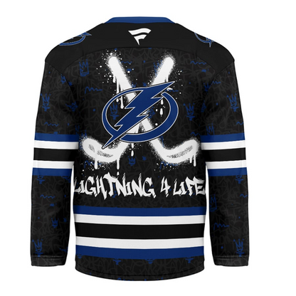 TBL Premium NHL Graffiti My Team 4 Life Hockey Jersey DDT NTL