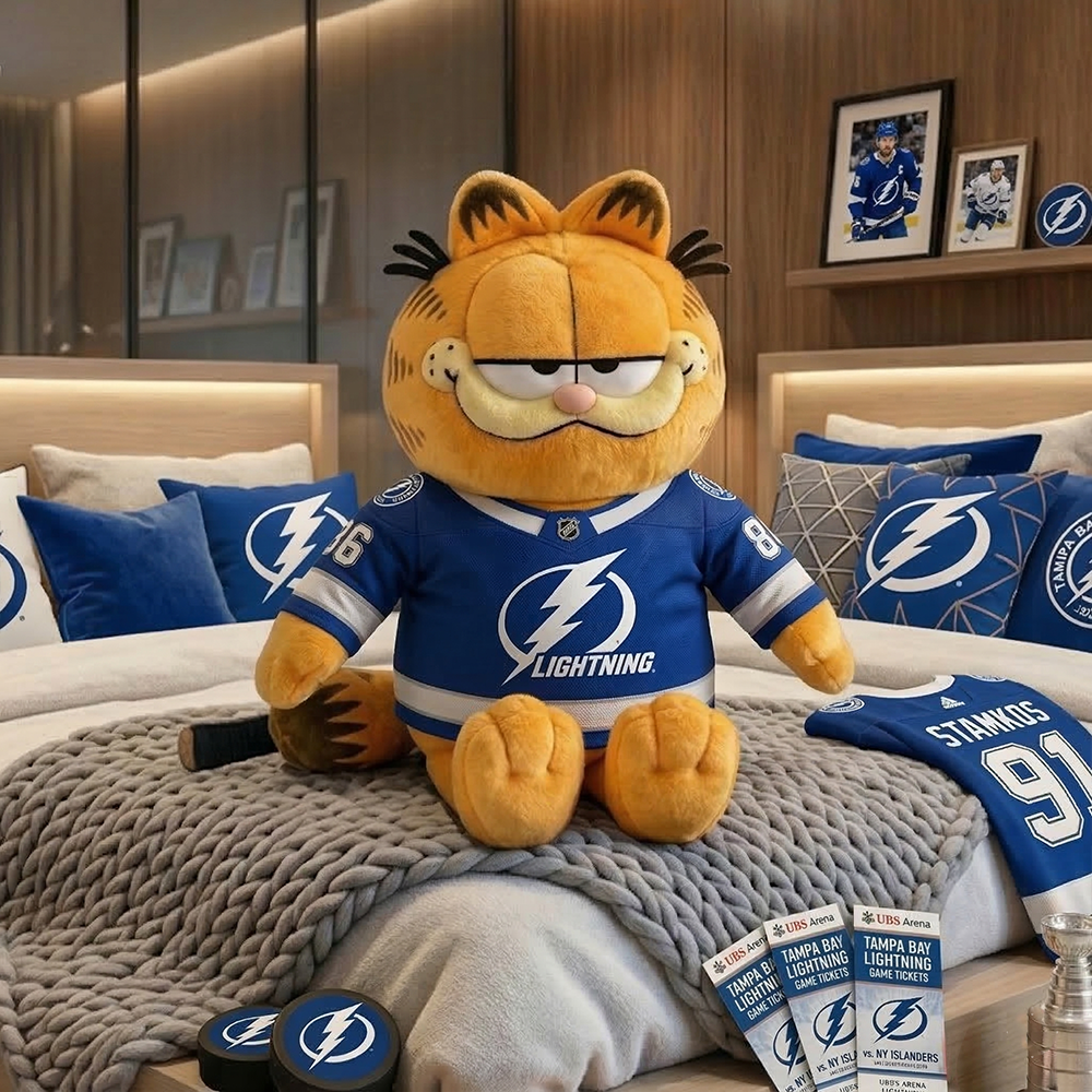 TBL x Garfield plushie in NHL team editions NAK TTT