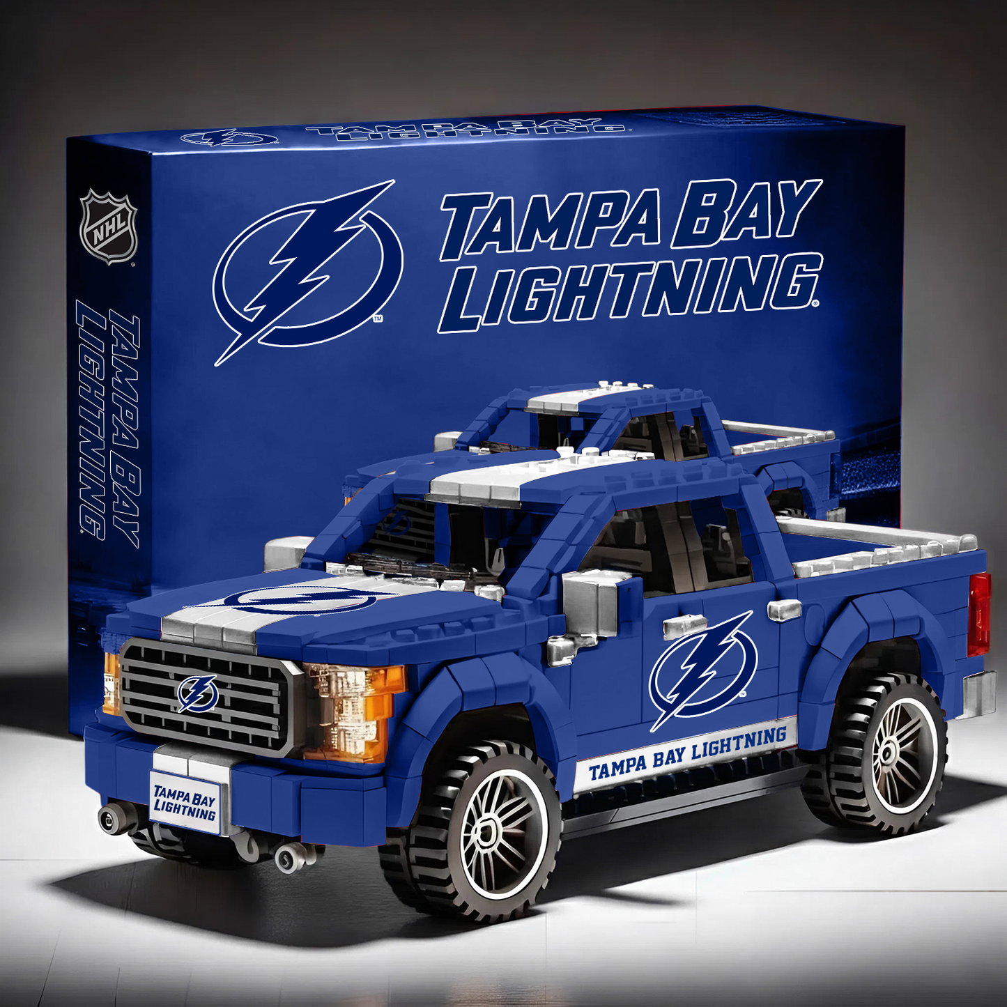 NHL 3D Racing Truck Model Building Block Set V1 NAK NHT