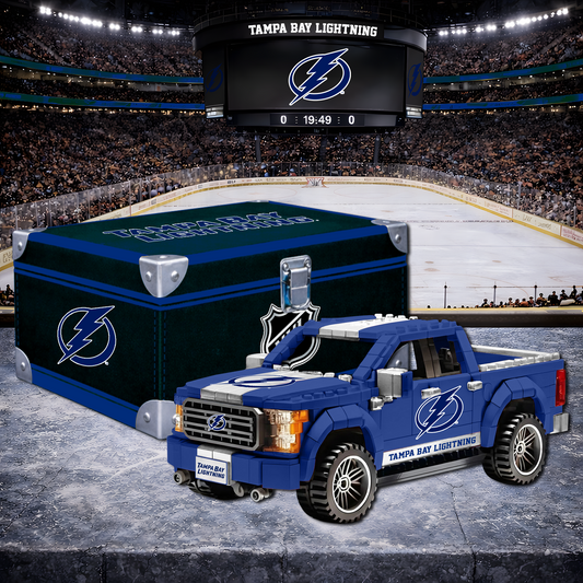 TBL X NHL LEGO Toy Truck Set with Collectible Case NAK NHT