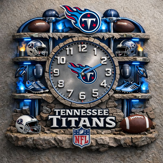 TEN X NFL Master Arena Clock NAK NHT