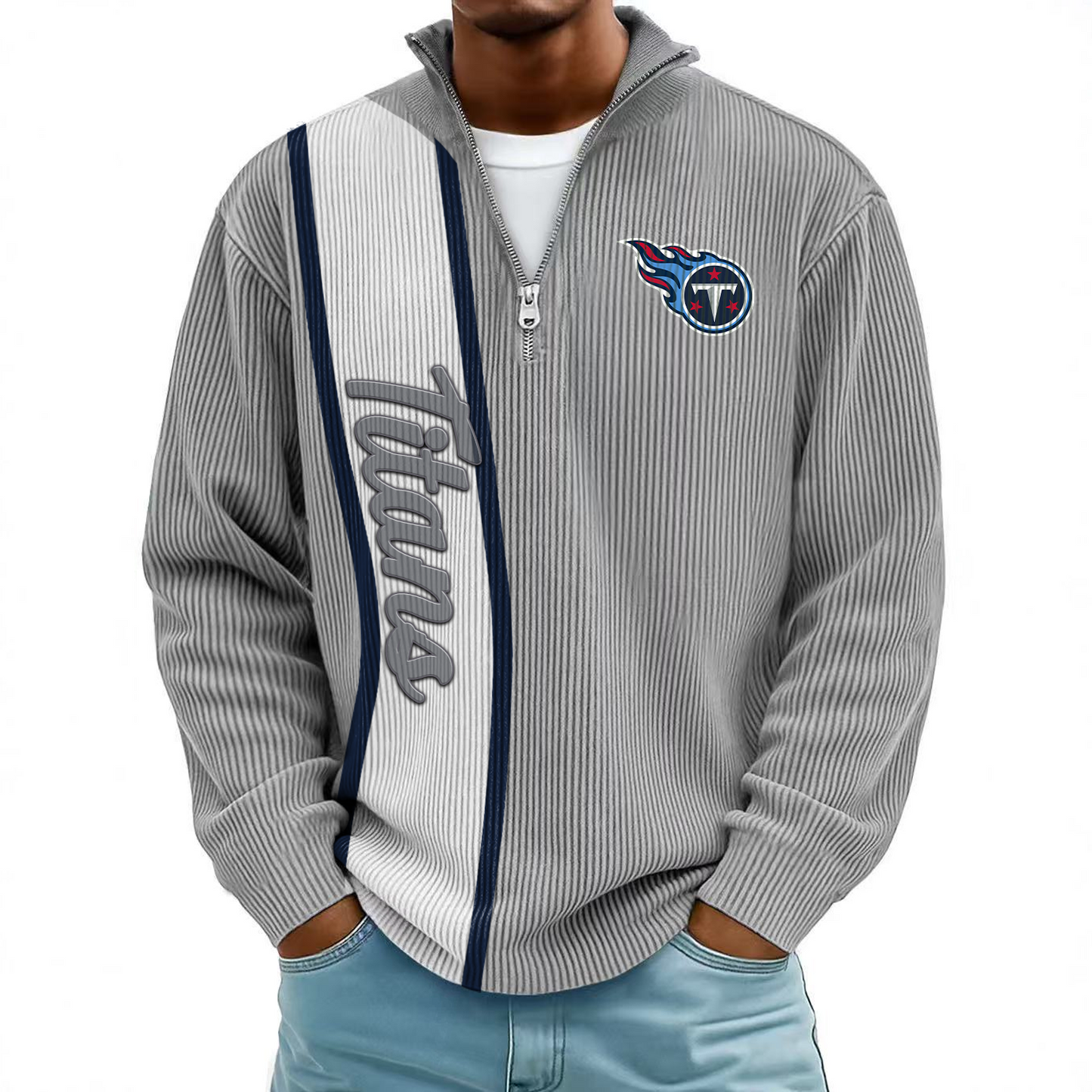 TEN x NFL Mokaloha Men's Waffle Henley Shirts DATND TANTD