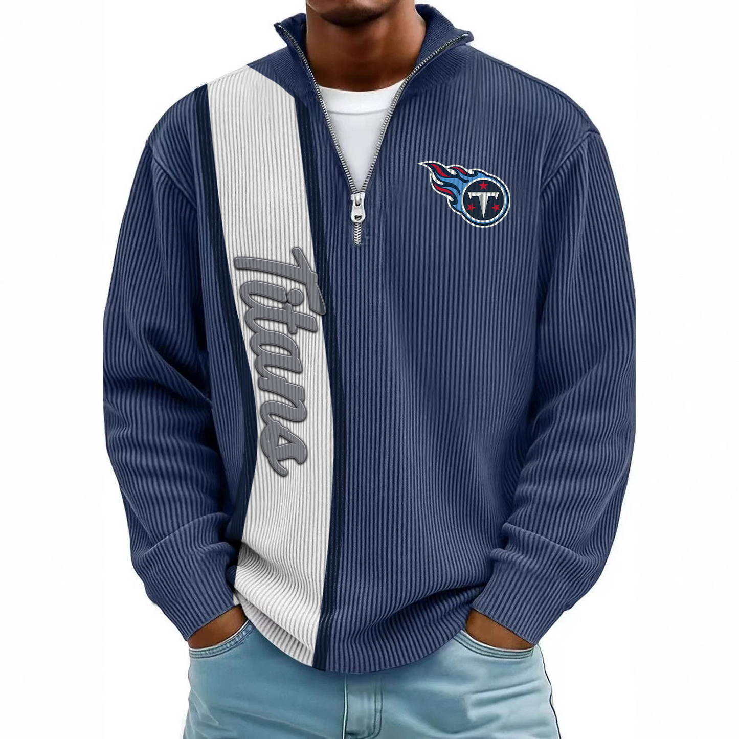 TEN x NFL Mokaloha Men's Waffle Henley Shirts DATND TANTD