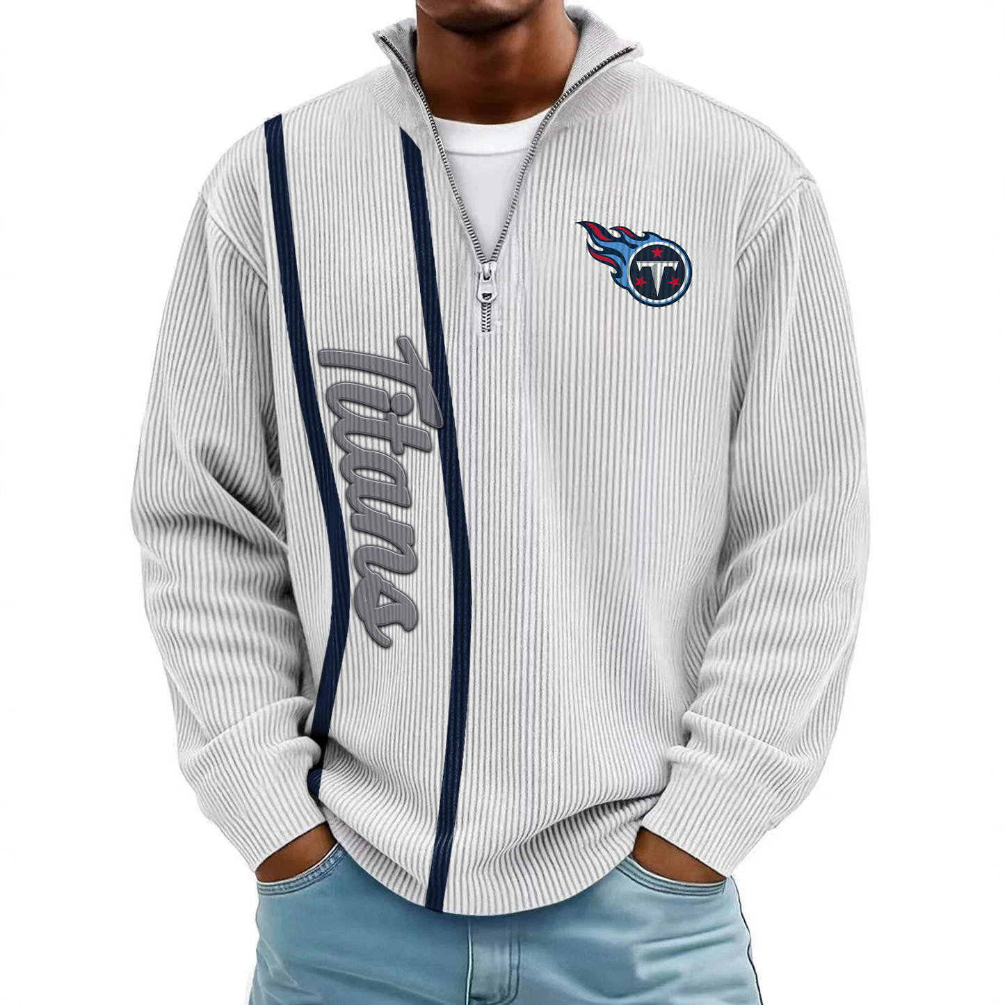 TEN x NFL Mokaloha Men's Waffle Henley Shirts DATND TANTD