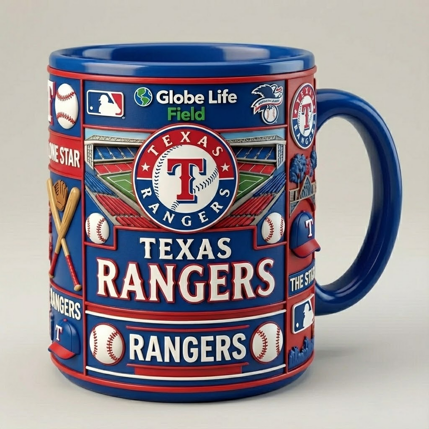 TEX X MLB football team Mug Series - Limited Edition Collectible NAK NHT