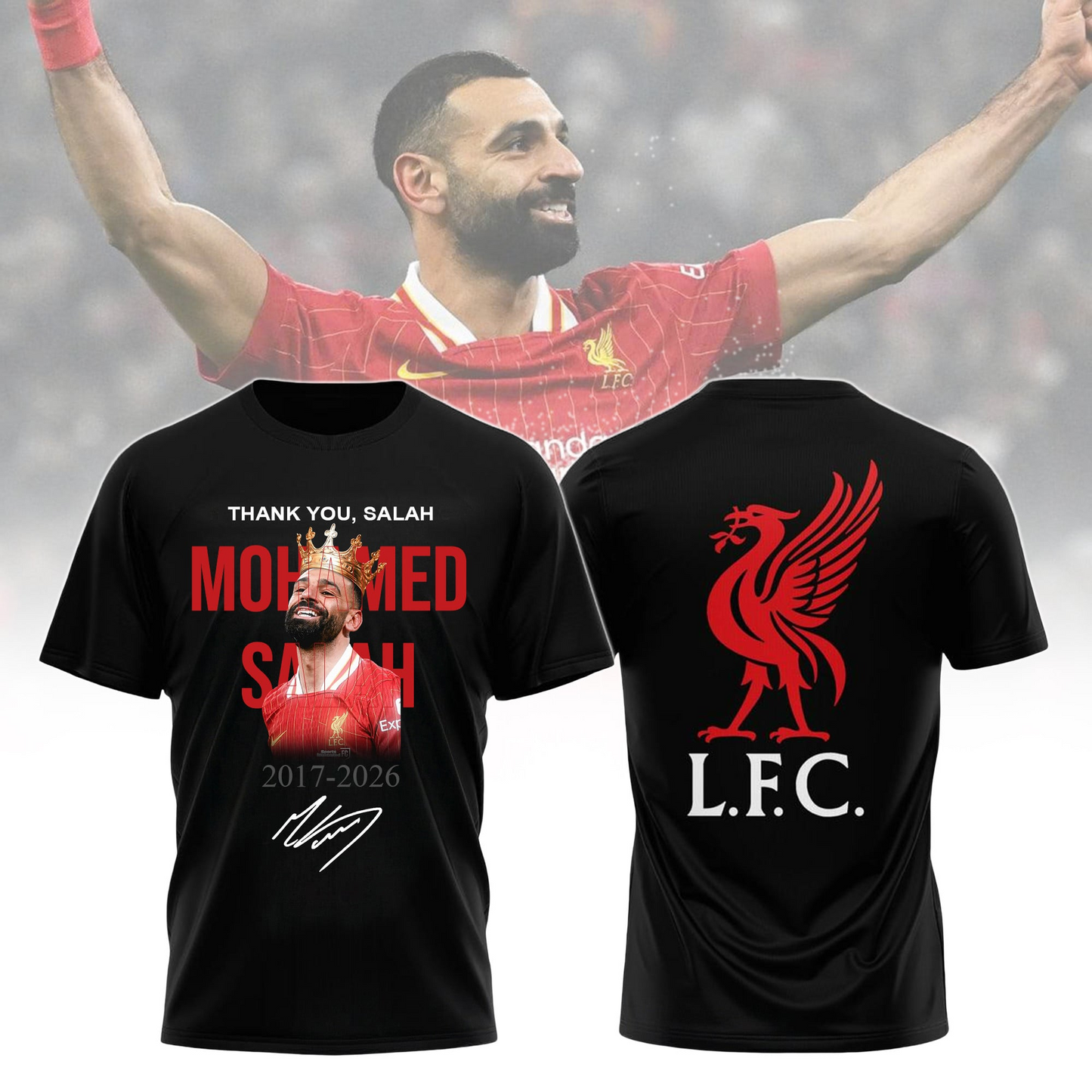 Thank You For All, M.Salah Premium V14 Shirt DDT NTL