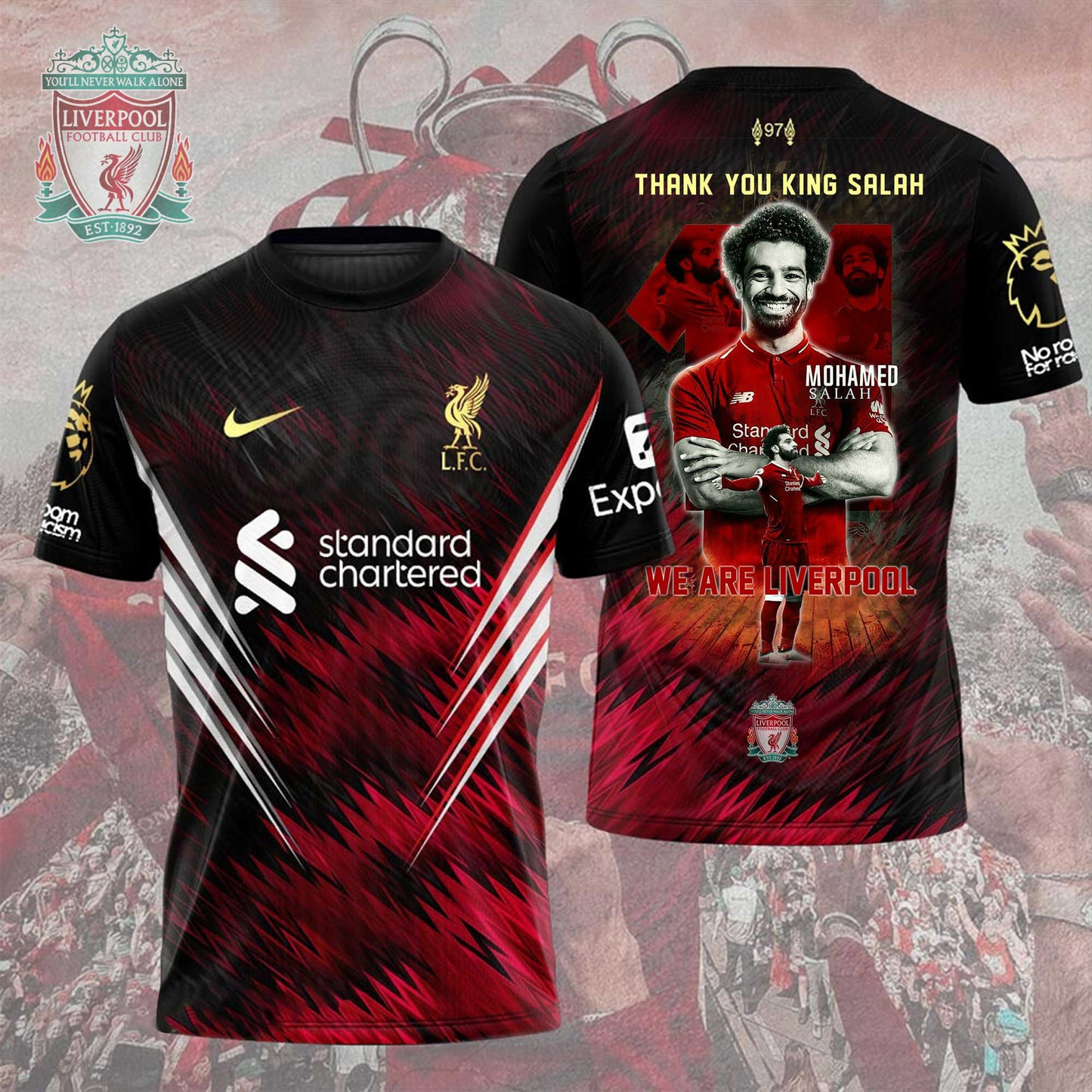 Thank You For All, M.Salah Premium V5 Shirt DDT NTL