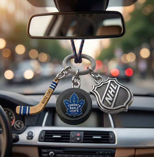 TML x NHL Custom Hockey Puck Car Charm NAK TTT