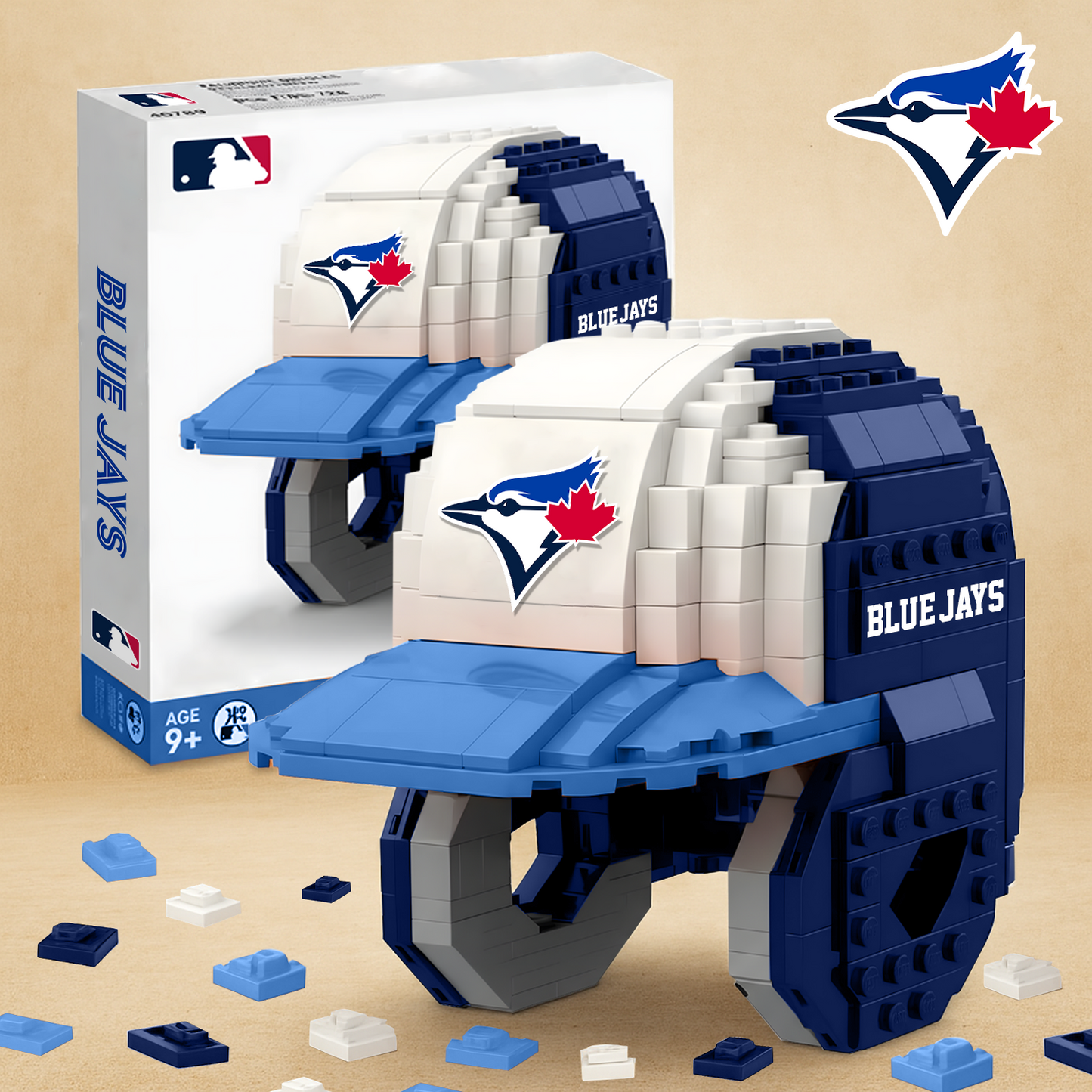 TOR X MLB Baseball Helmet Building Blocks V1 NAK NHT