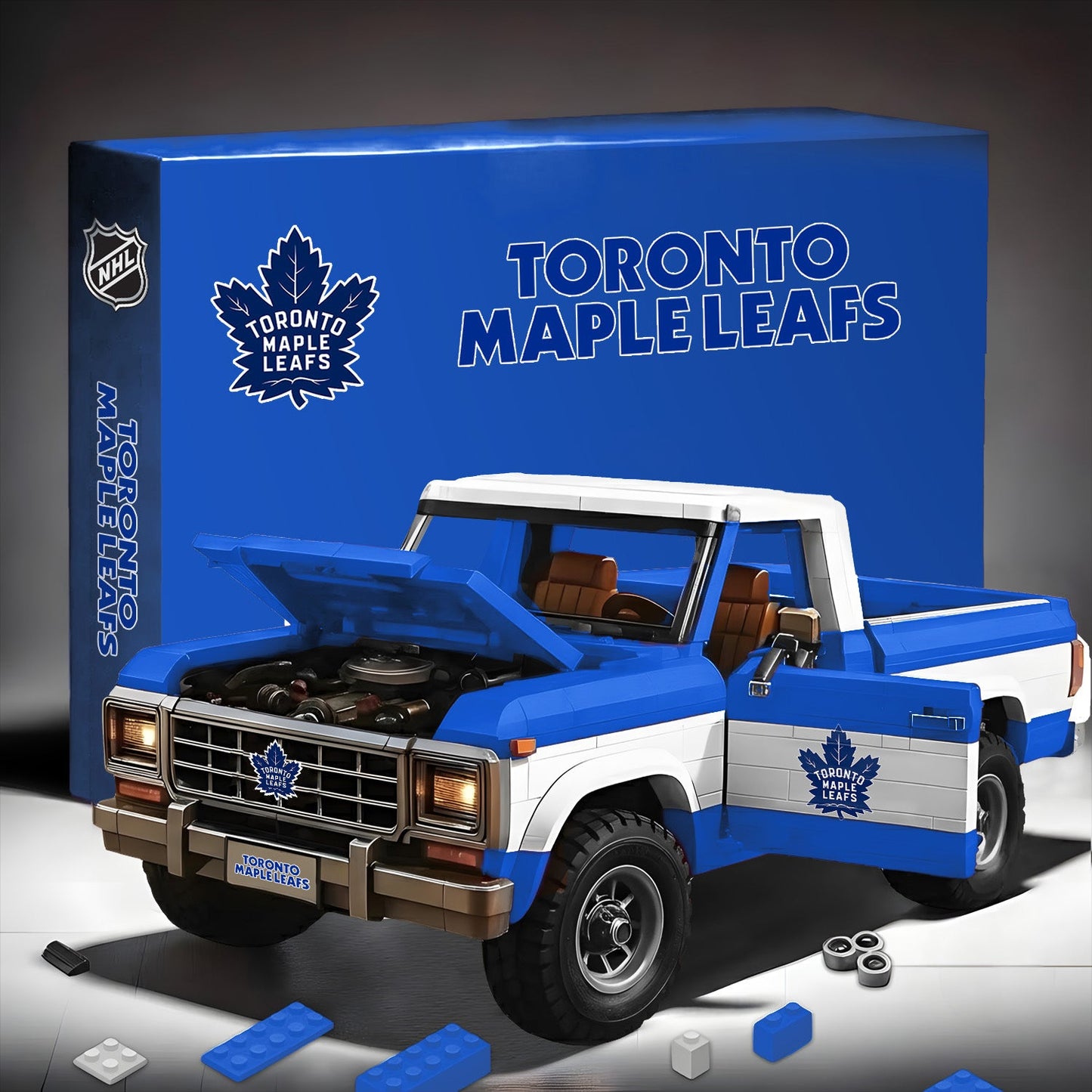 TOR x NHL 3D ford F150 buiding block Toy Set NDT LVH