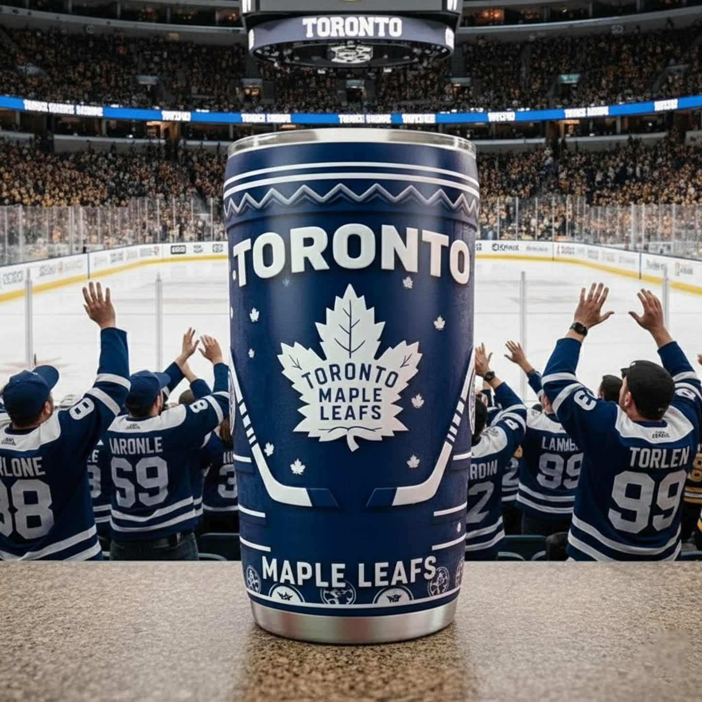 TOR X NHL mascot-shaped thermal mug NAK NHT