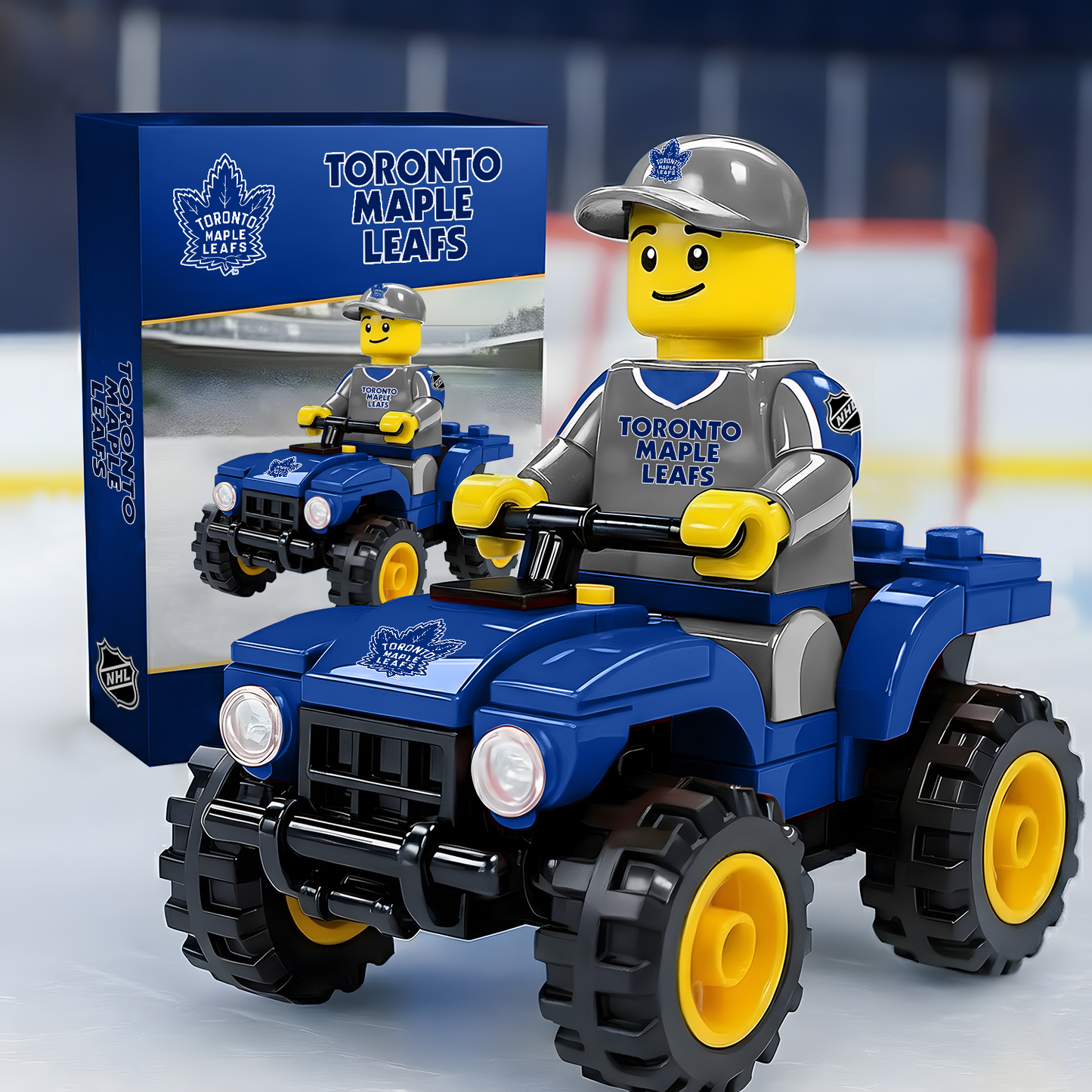 TOR X NHL Team Off-Road Vehicle Building Block Set NAK NHT
