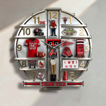 TT x MLB Home Decorative 3D Visual Effect Acrylic Wall Clock NAK CTKT
