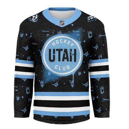 UHC Premium NHL Graffiti My Team 4 Life Hockey Jersey DDT NTL