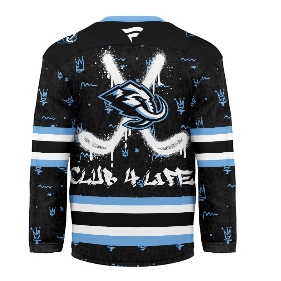 UHC Premium NHL Graffiti My Team 4 Life Hockey Jersey DDT NTL