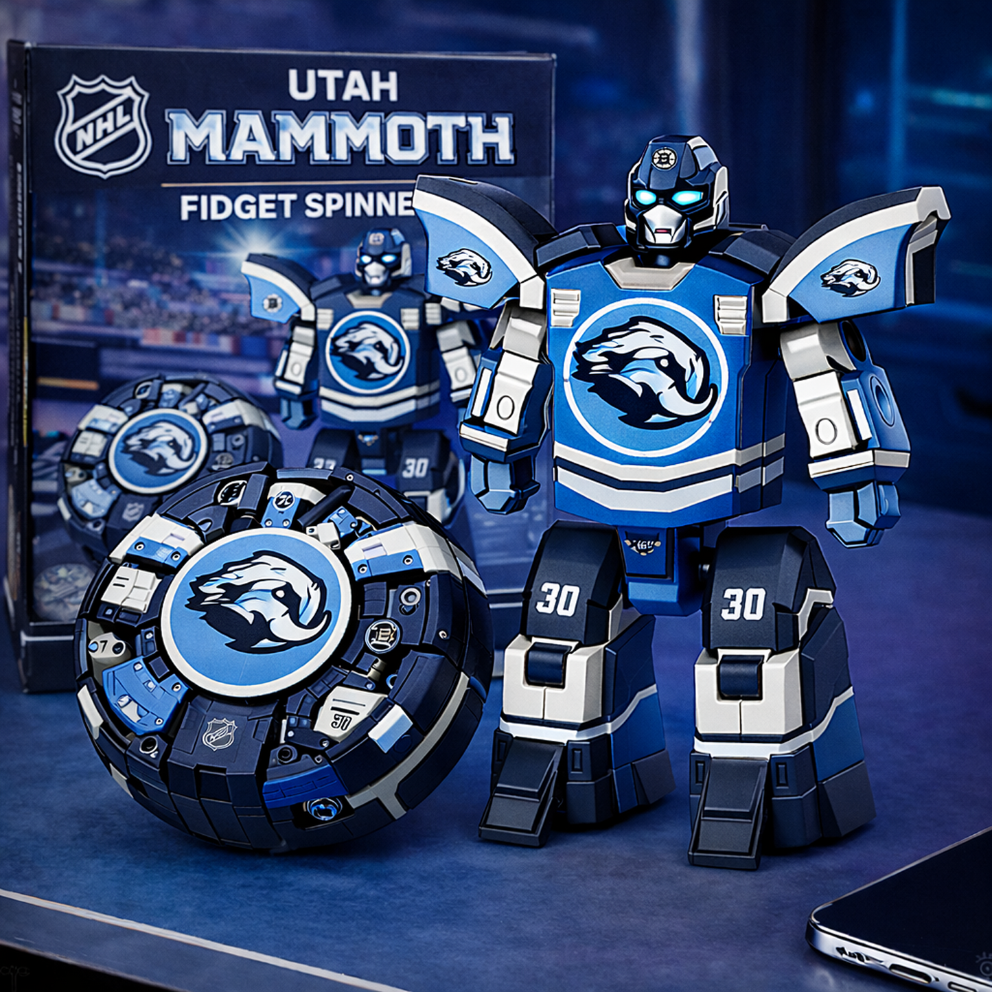 UTA x NHL Fidget Spinner DatND DVT