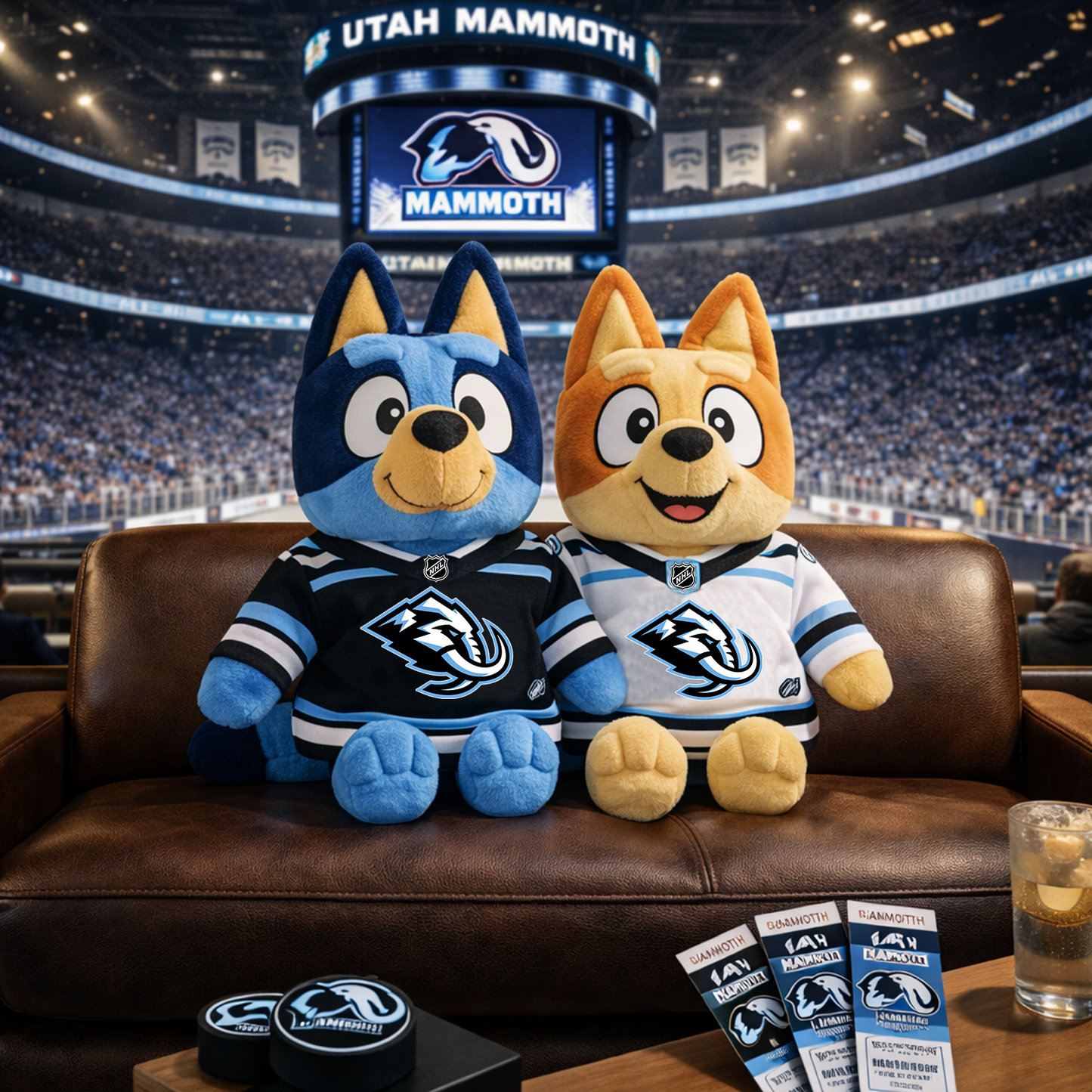 UTM x NHL Hockey Fan Plush Toy NAK NHT