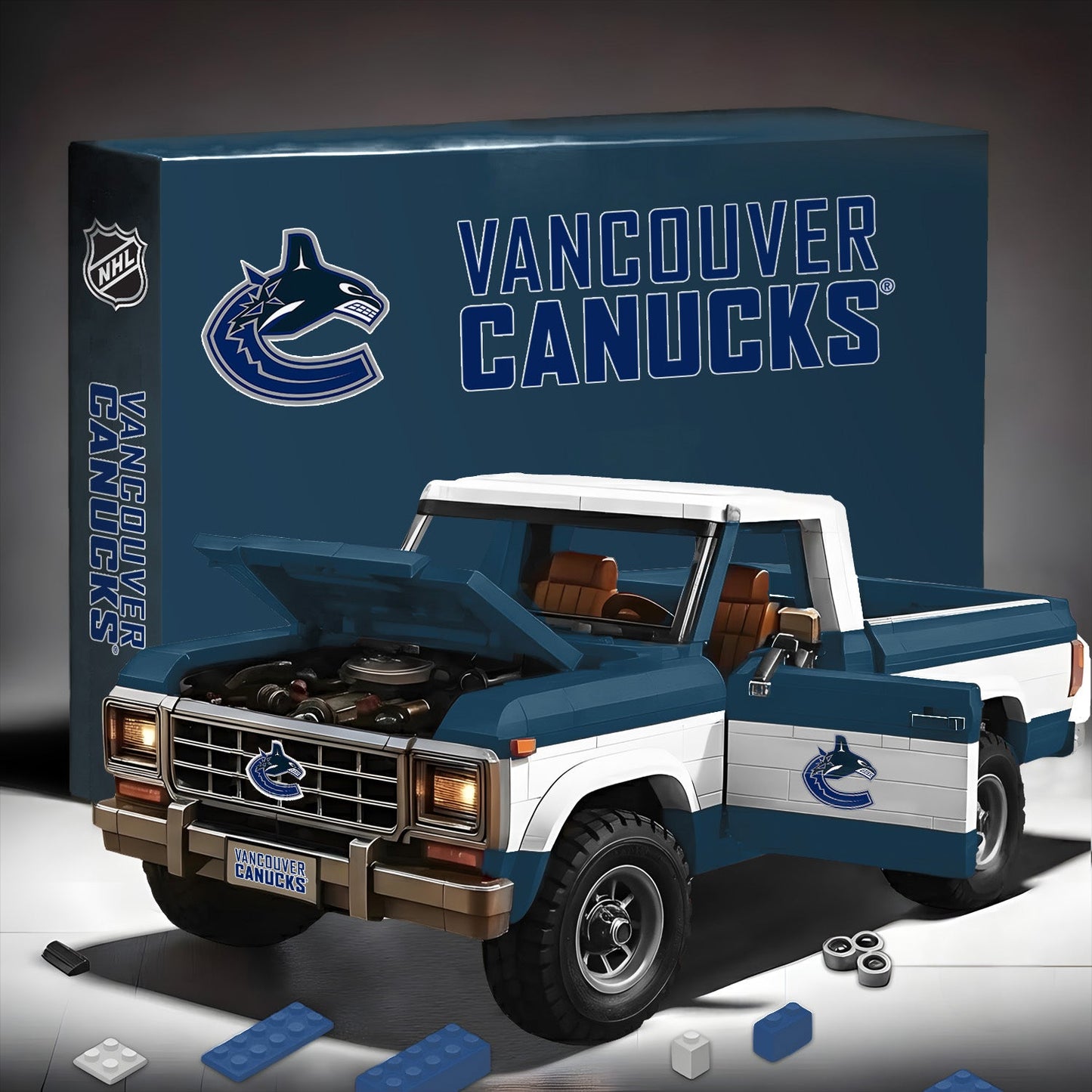 VC x NHL 3D ford F150 buiding block Toy Set NDT LVH