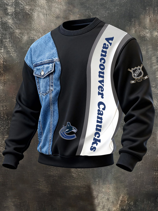 VC x NHL Denim & Sporty Hybrid Jacket Line NAK CTKT