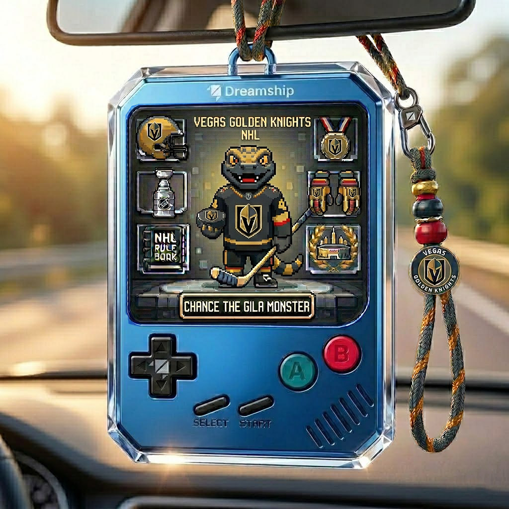 VGK x Classic NHL Hockey Car Ornaments NAK TTT