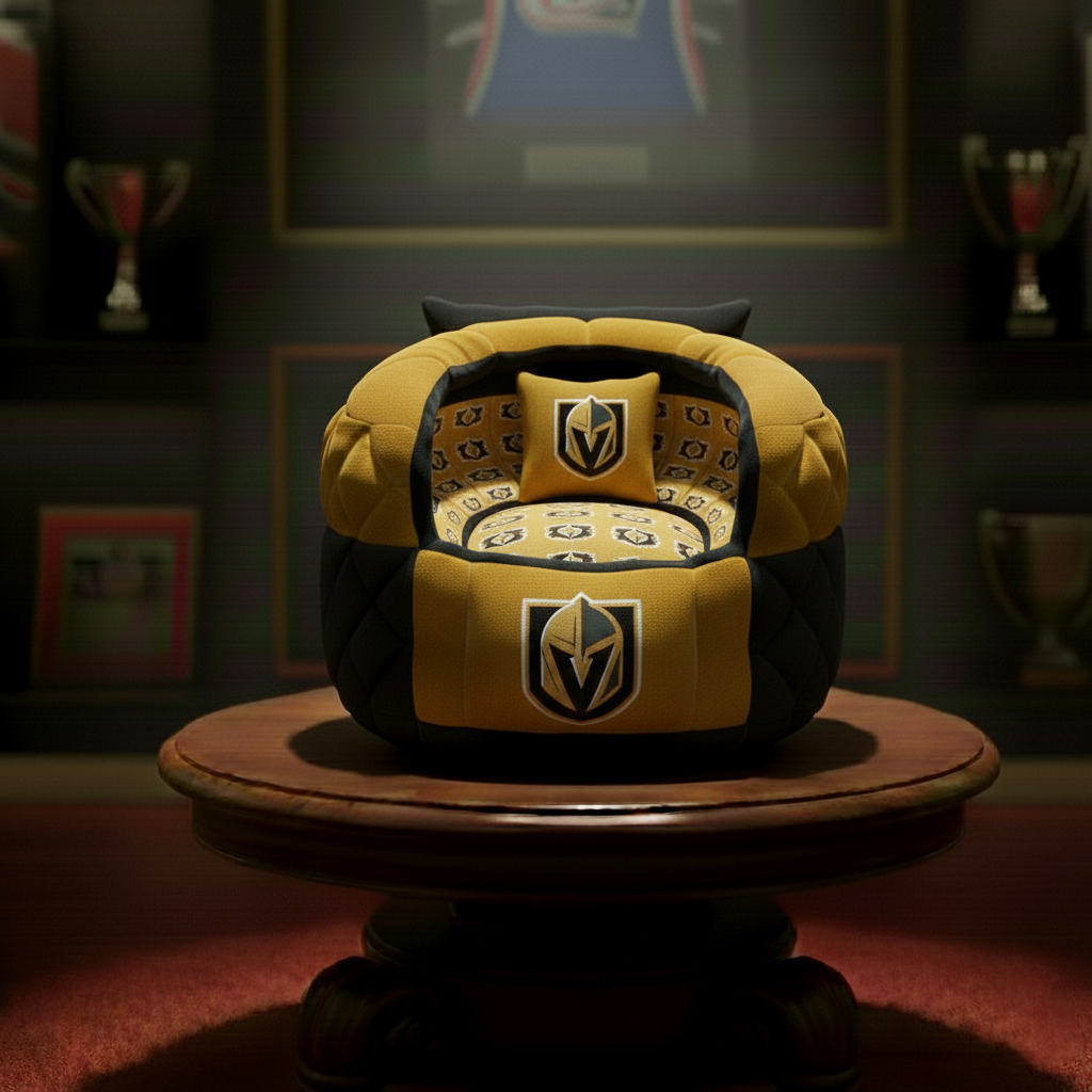 VGK x NHL Sport Stadium Custom Shaped Pillow - Personalized Gifts For Sport Lovers NAK CTKT