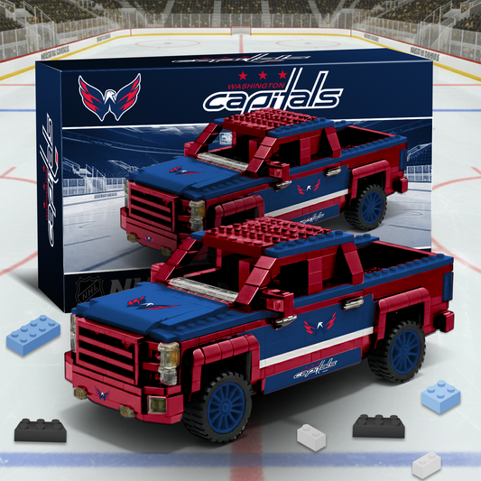 WAS NHL 3D Racing Truck Model Building Block Set V2 NAK PTTD