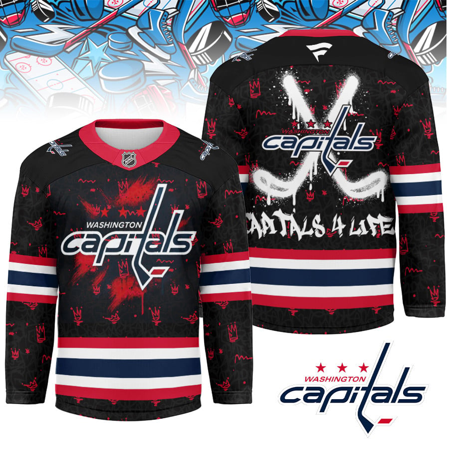 WC Premium NHL Graffiti My Team 4 Life Hockey Jersey DDT NTL