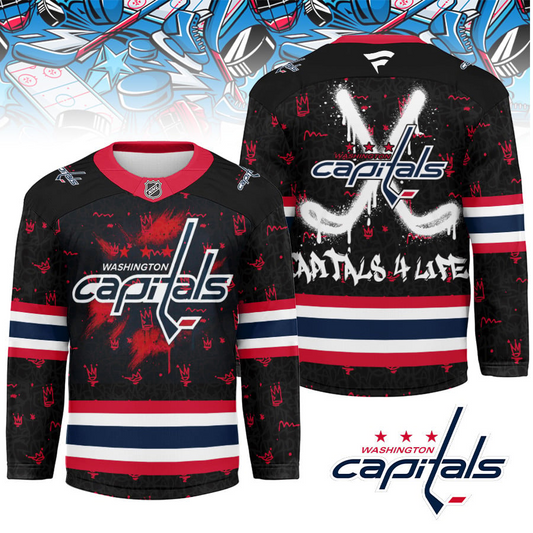 WC Premium NHL Graffiti My Team 4 Life Hockey Jersey DDT NTL