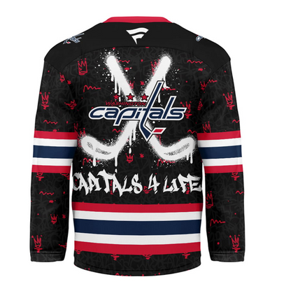 WC Premium NHL Graffiti My Team 4 Life Hockey Jersey DDT NTL