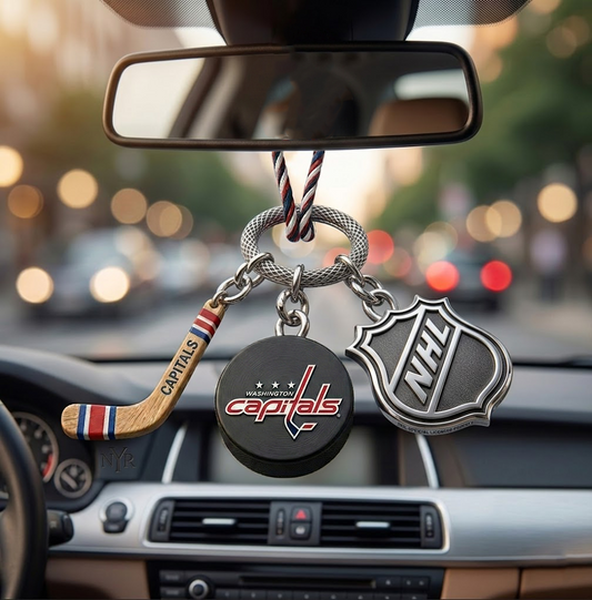 WC x NHL Custom Hockey Puck Car Charm NAK TTT