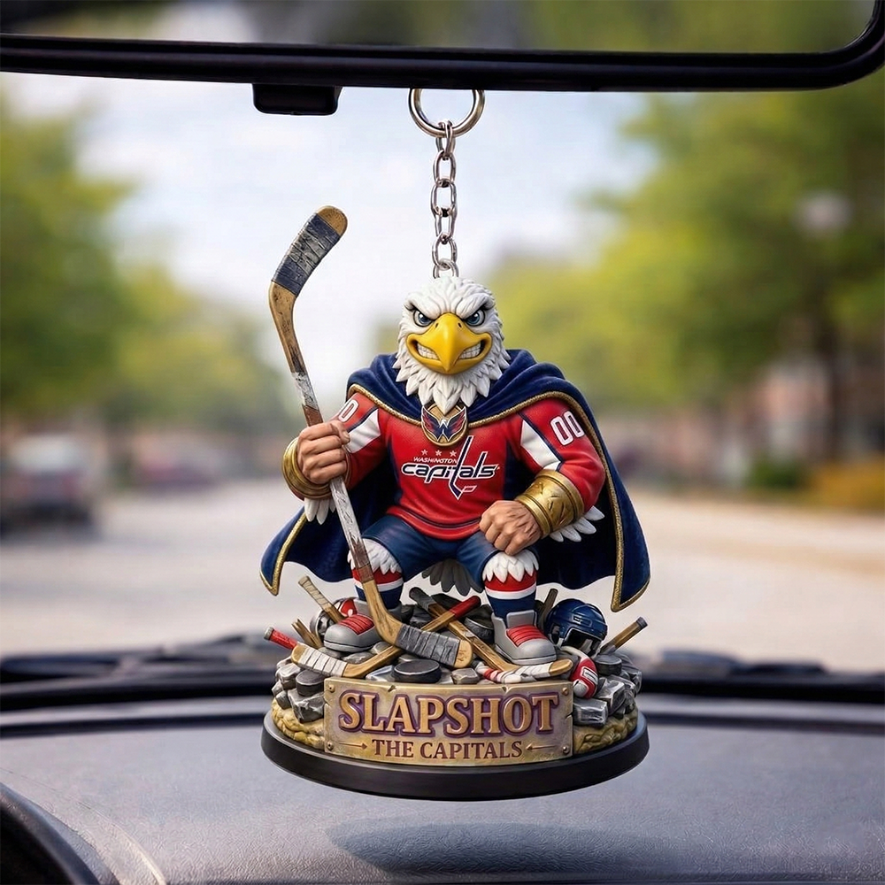 WC x NHL Guardian Mascot Car Decor NAK TTT