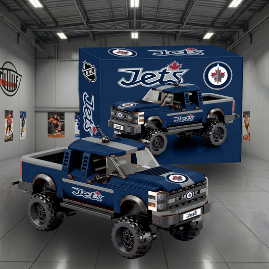 WIN X NHL Raptor pickup truck building block set NAK NHT